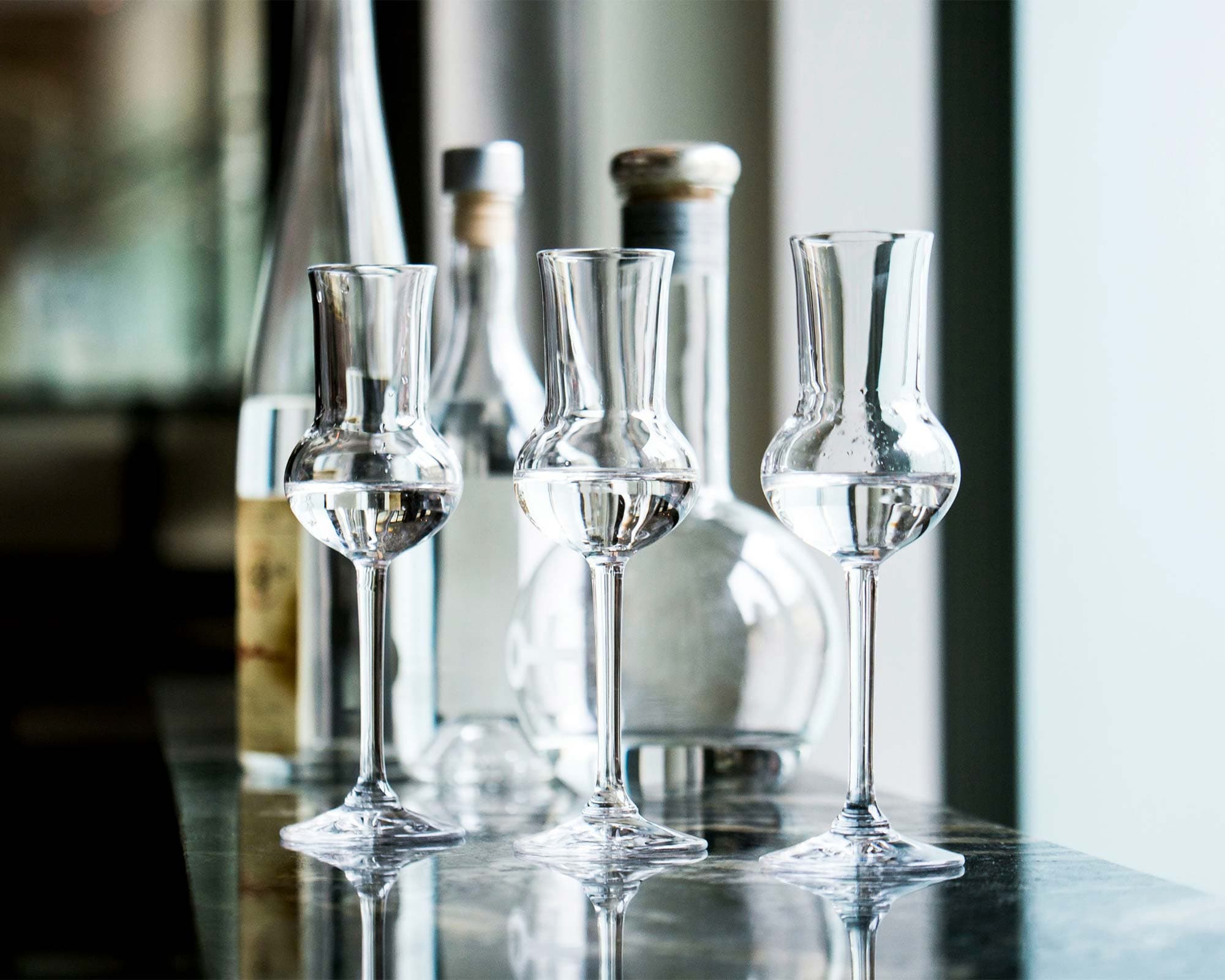 vigne di fagnano honesty bar dettaglio bicchieri amaro